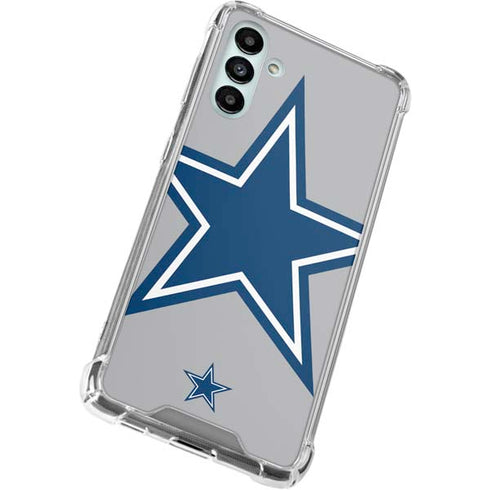 NFL Dallas Cowboys Retro Logo Galaxy A13 5G Clear Case