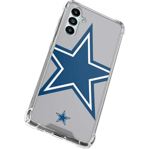 NFL Dallas Cowboys Retro Logo Galaxy A14 5G Clear Case