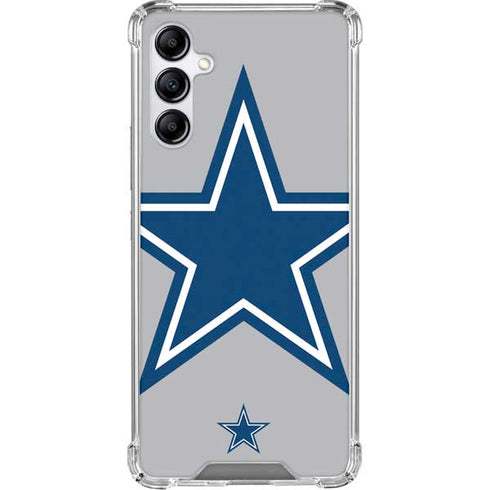NFL Dallas Cowboys Retro Logo Galaxy A15 5G Clear Case