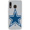 NFL Dallas Cowboys Retro Logo Galaxy A20 Clear Case