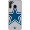 NFL Dallas Cowboys Retro Logo Galaxy A21 Clear Case
