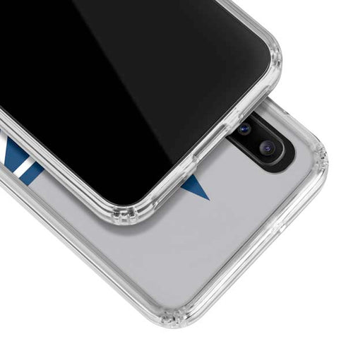 NFL Dallas Cowboys Retro Logo Galaxy A30 Clear Case