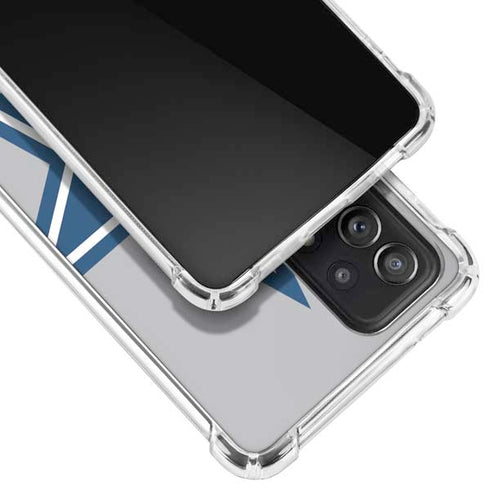 NFL Dallas Cowboys Retro Logo Galaxy A52 5G Clear Case