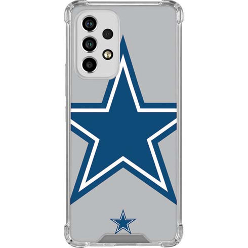NFL Dallas Cowboys Retro Logo Galaxy A53 5G Clear Case