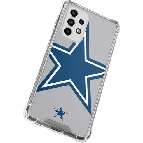 NFL Dallas Cowboys Retro Logo Galaxy A53 5G Clear Case