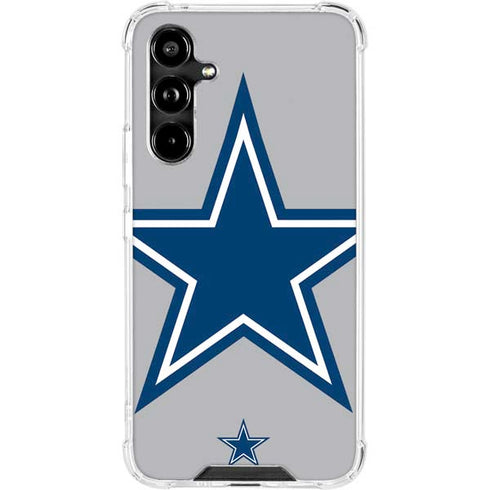 NFL Dallas Cowboys Retro Logo Galaxy A54 5G Clear Case