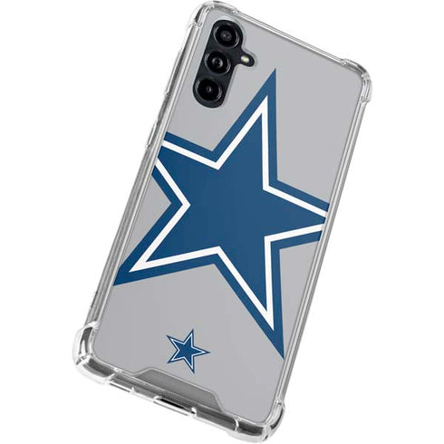 NFL Dallas Cowboys Retro Logo Galaxy A54 5G Clear Case