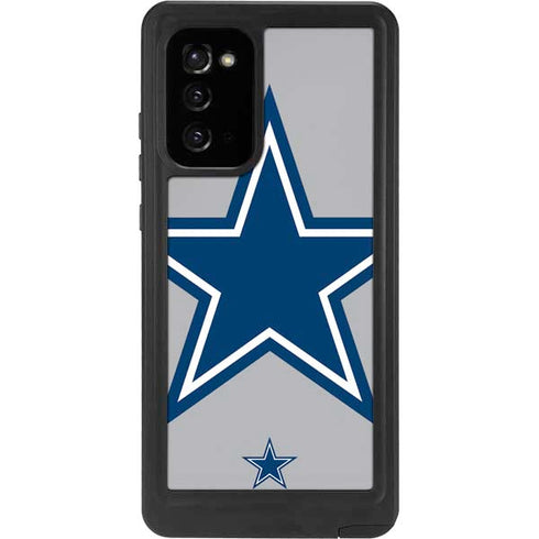 NFL Dallas Cowboys Retro Logo Galaxy Note20 5G Waterproof Case