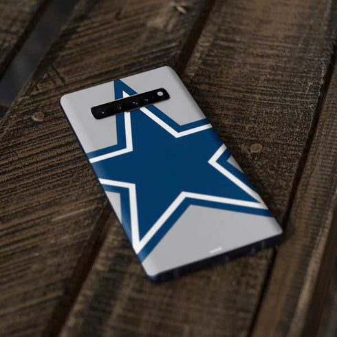 NFL Dallas Cowboys Retro Logo Galaxy S10 Plus Skin