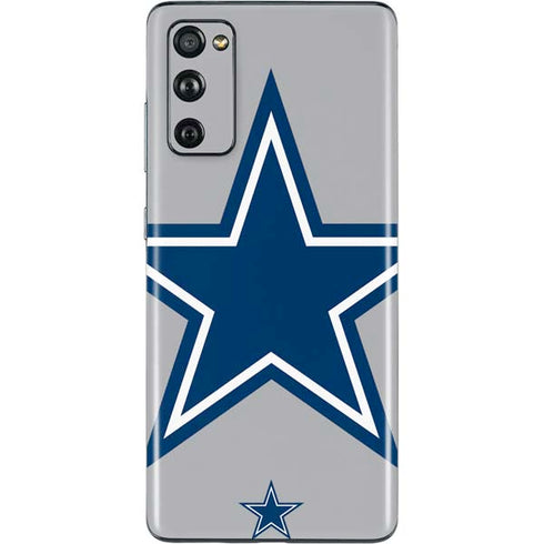 NFL Dallas Cowboys Retro Logo Galaxy S20 Fan Edition Skin