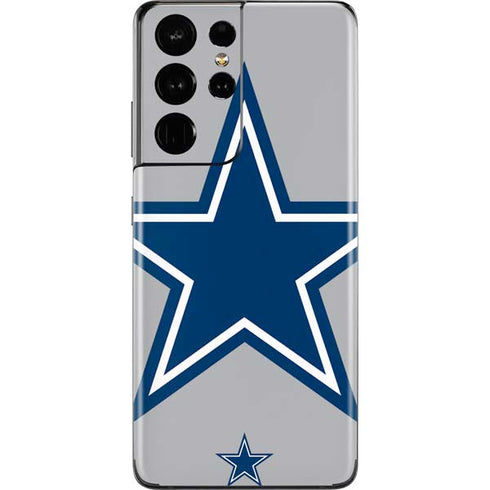 NFL Dallas Cowboys Retro Logo Galaxy S21 Ultra 5G Skin