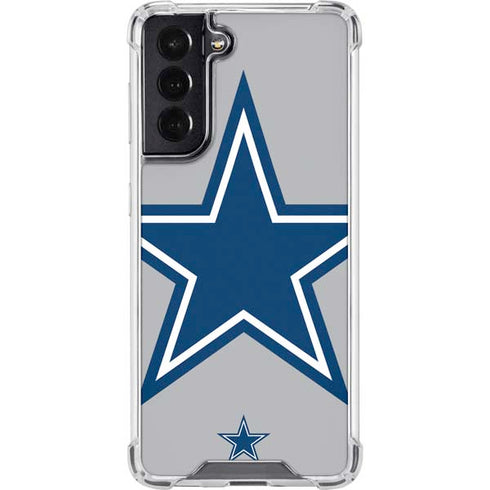 NFL Dallas Cowboys Retro Logo Galaxy S22 Clear Case