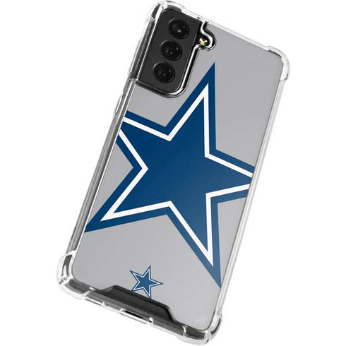 NFL Dallas Cowboys Retro Logo Galaxy S22 Clear Case