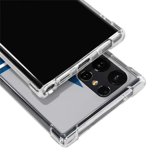 NFL Dallas Cowboys Retro Logo Galaxy S22 Ultra Clear Case