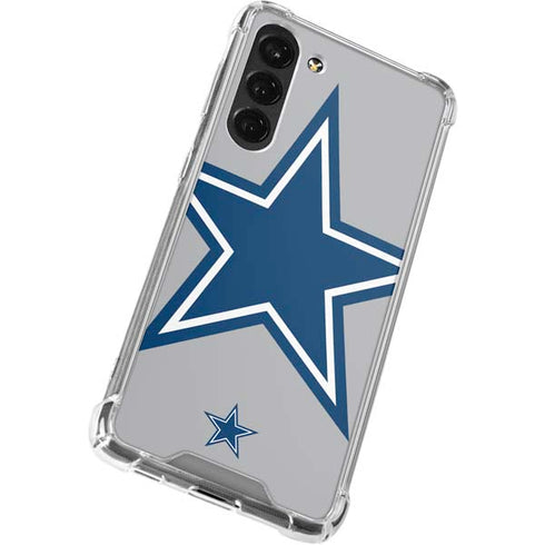 NFL Dallas Cowboys Retro Logo Galaxy S23 Plus Clear Case