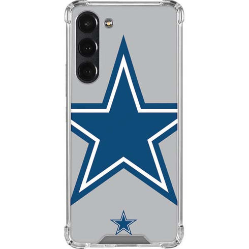 NFL Dallas Cowboys Retro Logo Galaxy S23 Plus Clear Case