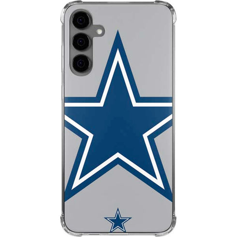 NFL Dallas Cowboys Retro Logo Galaxy S24 Plus Clear Case