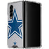 NFL Dallas Cowboys Retro Logo Galaxy Z Fold4 5G Clear Case
