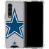 NFL Dallas Cowboys Retro Logo Galaxy Z Fold4 5G Clear Case