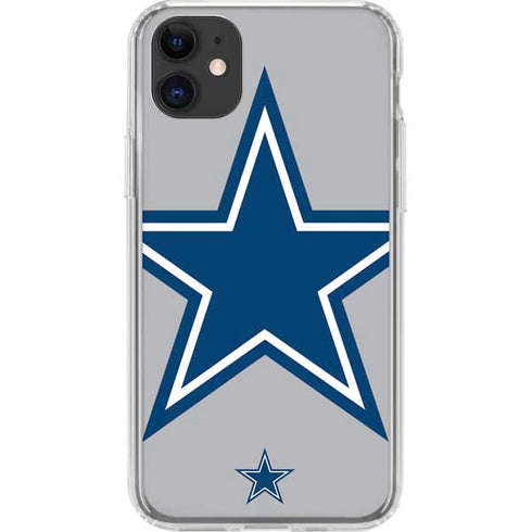 NFL Dallas Cowboys Retro Logo iPhone 11 Clear Case