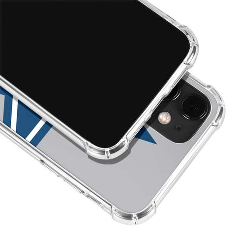 NFL Dallas Cowboys Retro Logo iPhone 12 Clear Case