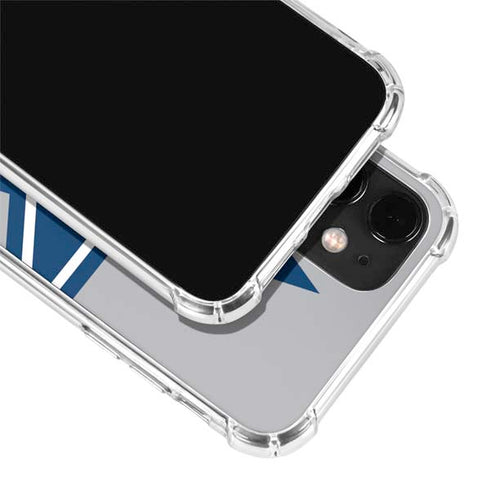 NFL Dallas Cowboys Retro Logo iPhone 12 Mini Clear Case