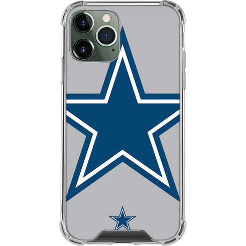 NFL Dallas Cowboys Retro Logo iPhone 12 Pro Clear Case