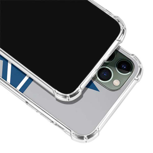 NFL Dallas Cowboys Retro Logo iPhone 12 Pro Clear Case
