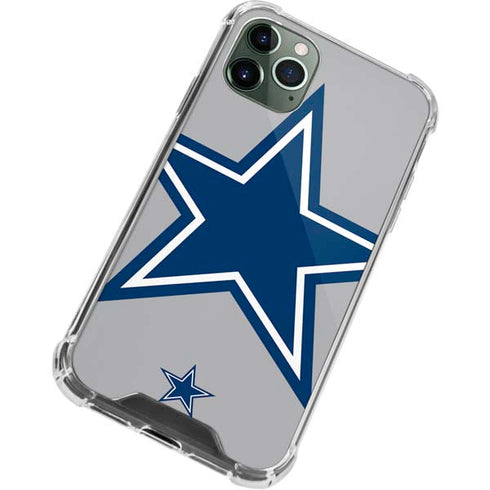 NFL Dallas Cowboys Retro Logo iPhone 12 Pro Clear Case