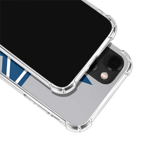 NFL Dallas Cowboys Retro Logo iPhone 13 Mini Clear Case