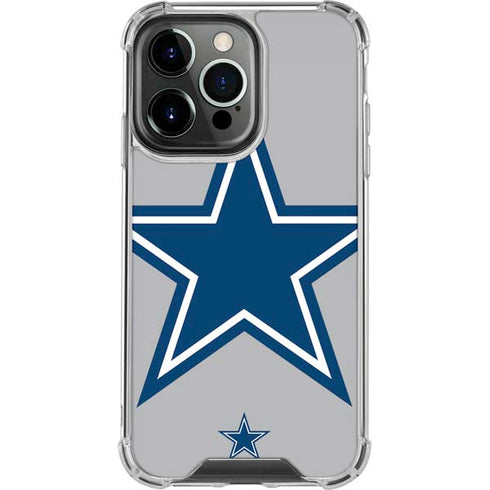 NFL Dallas Cowboys Retro Logo iPhone 13 Pro Clear Case