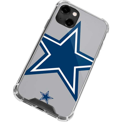 NFL Dallas Cowboys Retro Logo iPhone 14 Clear Case