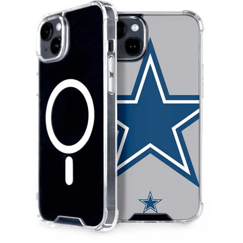 NFL Dallas Cowboys Retro Logo iPhone 15 Plus MagSafe Case