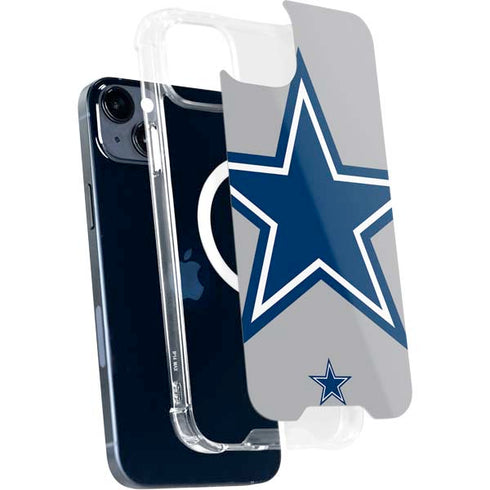 NFL Dallas Cowboys Retro Logo iPhone 15 Plus MagSafe Case