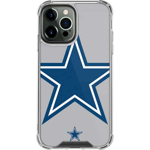 NFL Dallas Cowboys Retro Logo iPhone 14 Pro Max Clear Case