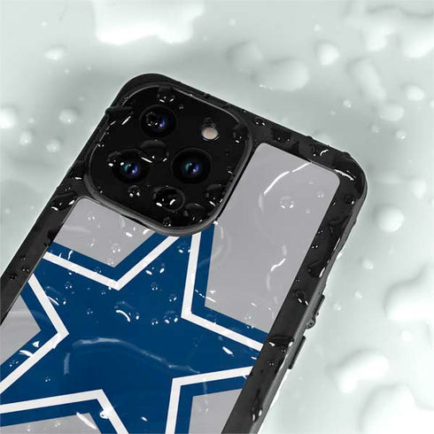 NFL Dallas Cowboys Retro Logo iPhone 14 Pro Max Waterproof Case