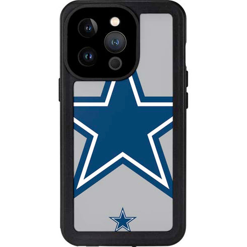 NFL Dallas Cowboys Retro Logo iPhone 14 Pro Waterproof Case