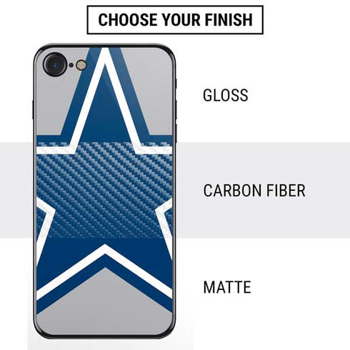 NFL Dallas Cowboys Retro Logo iPhone SE (2nd & 3rd Gen) Skin