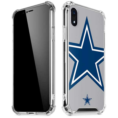 NFL Dallas Cowboys Retro Logo iPhone XR Clear Case
