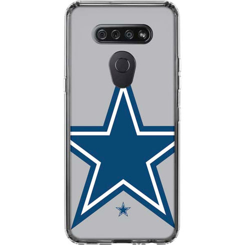 NFL Dallas Cowboys Retro Logo LG K51/Q51 Clear Case