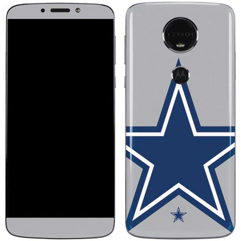 NFL Dallas Cowboys Retro Logo Moto E5 Plus Skin