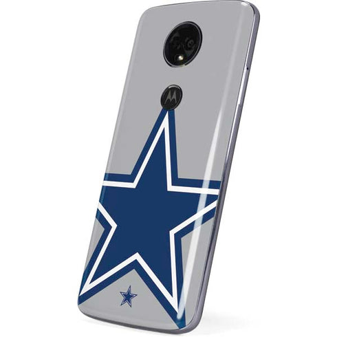 NFL Dallas Cowboys Retro Logo Moto E5 Plus Skin