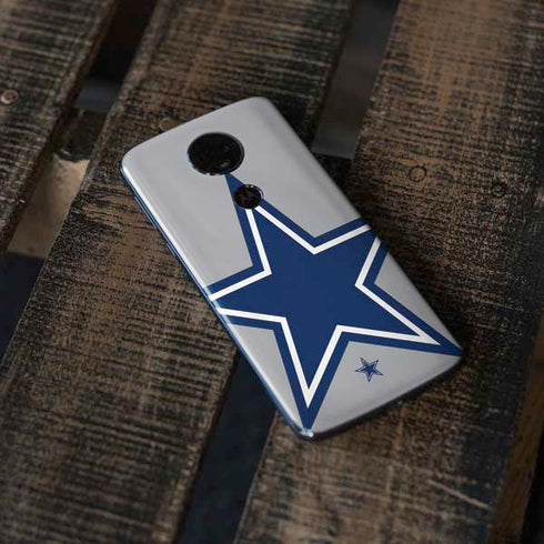 NFL Dallas Cowboys Retro Logo Moto E5 Plus Skin