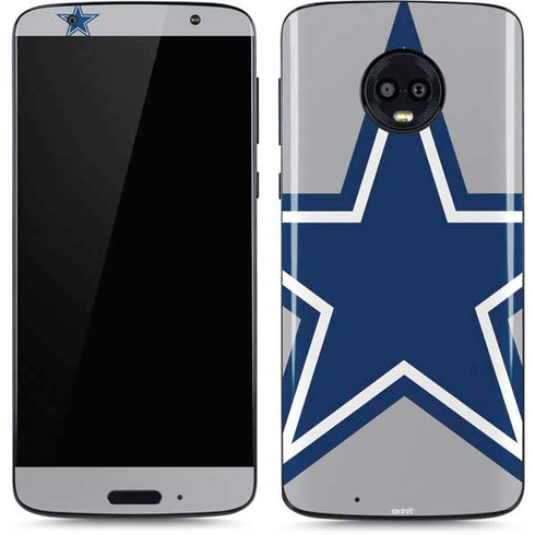 NFL Dallas Cowboys Retro Logo Moto G6 Skin