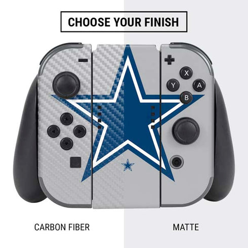 NFL Dallas Cowboys Retro Logo Nintendo Switch Bundle Skin