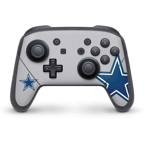 NFL Dallas Cowboys Retro Logo Nintendo Switch Pro Controller Skin