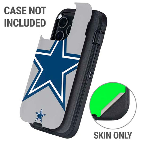NFL Dallas Cowboys Retro Logo Otterbox Defender iPhone Skin