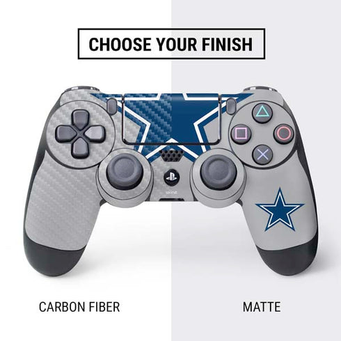 NFL Dallas Cowboys Retro Logo PS4 Controller Skin