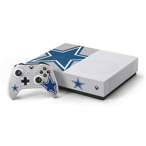 NFL Dallas Cowboys Retro Logo Xbox One S All-Digital Edition Bundle Skin