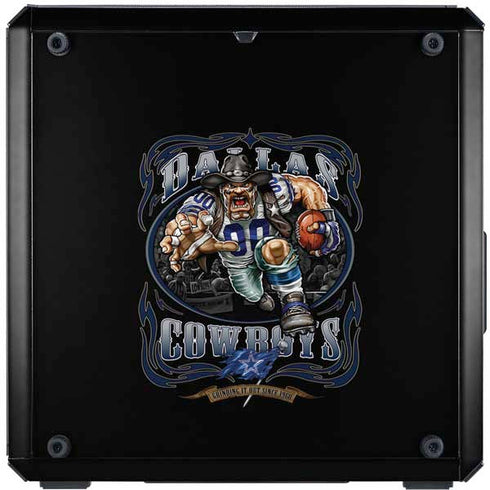 Liquid Blue NFL Dallas Cowboys Running Back Cooler Master MasterBox Q300L Mini Tower Skin